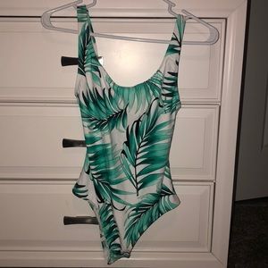 One piece bathing suit